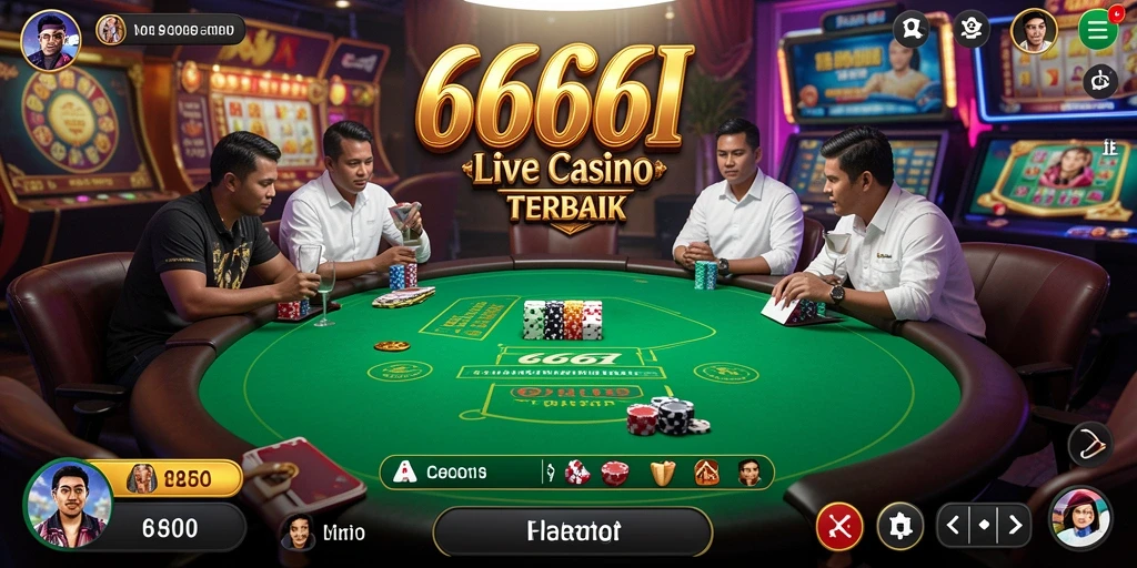 Gameplay menarik dari aplikasi Live Casino 666I yang menghibur.
