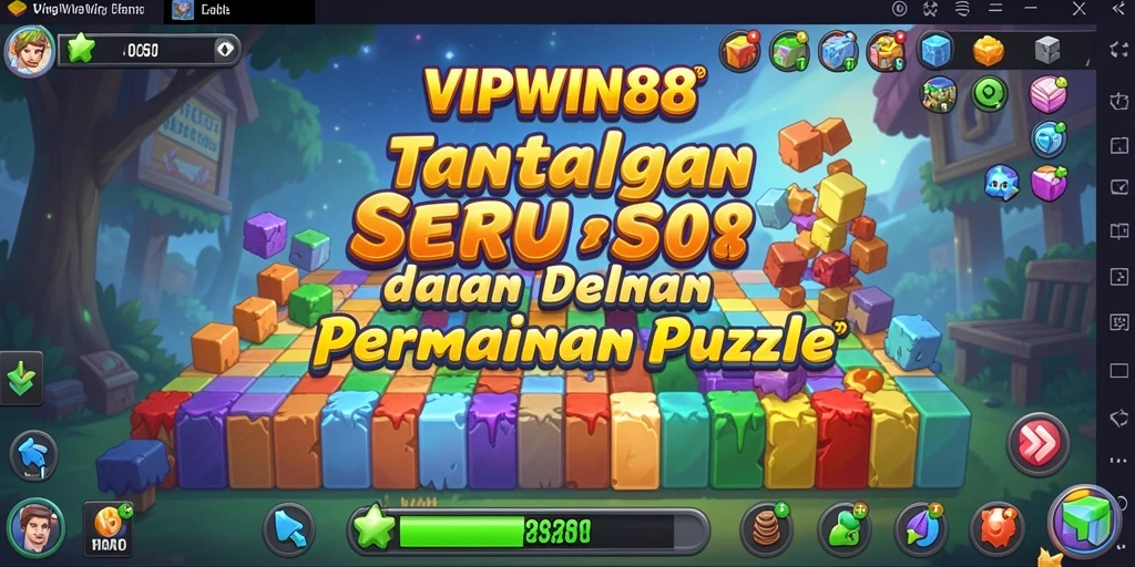 Tampilan gameplay seru dari VIPWIN88 dengan berbagai teka-teki menarik.